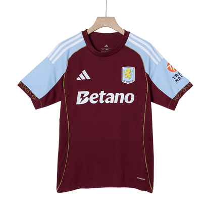 Aston Villa Tröja 2025/26 Hemma Röd-9