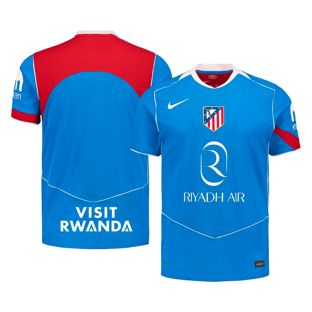 Atletico Madrid Tröja 2025/26 Tredje Autentisk Blå
