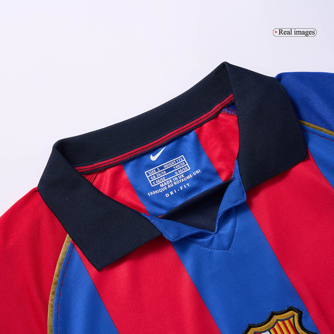 Barcelona Hemmatröja 2001/02 Retro Tröja
 Röd & Blå