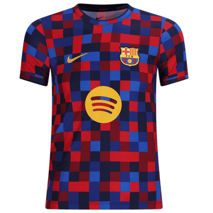Barcelona Tröja 2026/27 Före match Röd & Blå