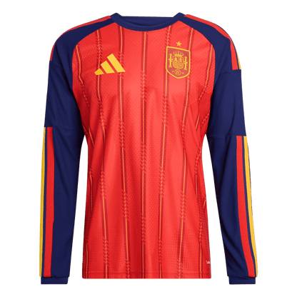 Spanien Tröja 2026 Hemma Långärmad Röd