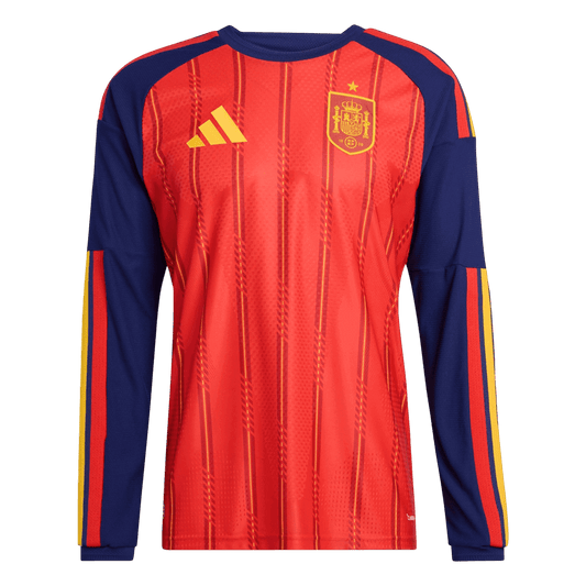 Spanien Tröja 2026 Hemma Långärmad Röd