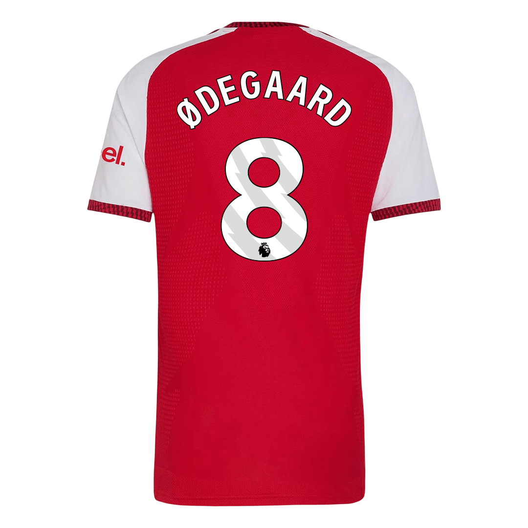 Arsenal Tröja ØDEGAARD #8 2026/27 Hemma Autentisk Röd-3