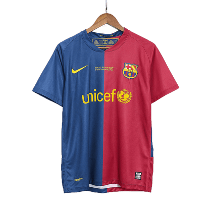 XAVI #6 Barcelona Hemmatröja 2008/09 Retro Tröja
 Blue&Red - UCL Final-10