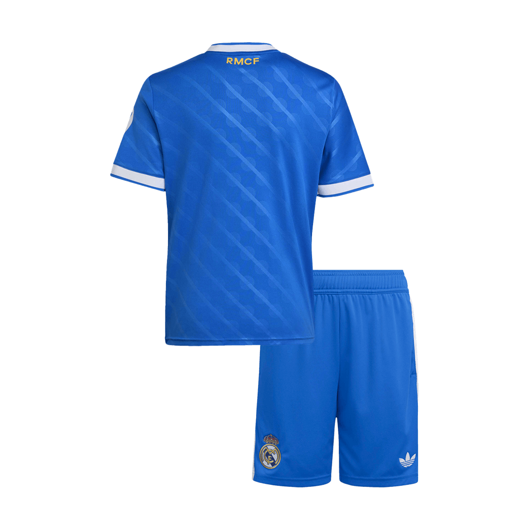 Real Madrid Tröja 2025/26 Tredje Blå Barn-14