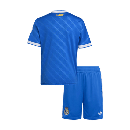 Real Madrid Tröja 2025/26 Tredje Blå Barn-14