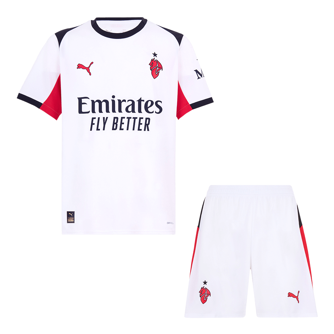 AC Milan Tröja Bortaställ 2025/26 Vit