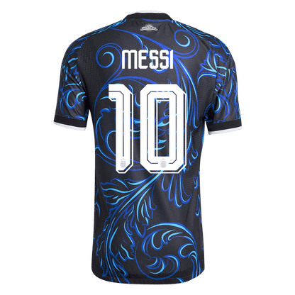 Argentina Tröja MESSI #10 2026 Borta Autentisk Svart-9