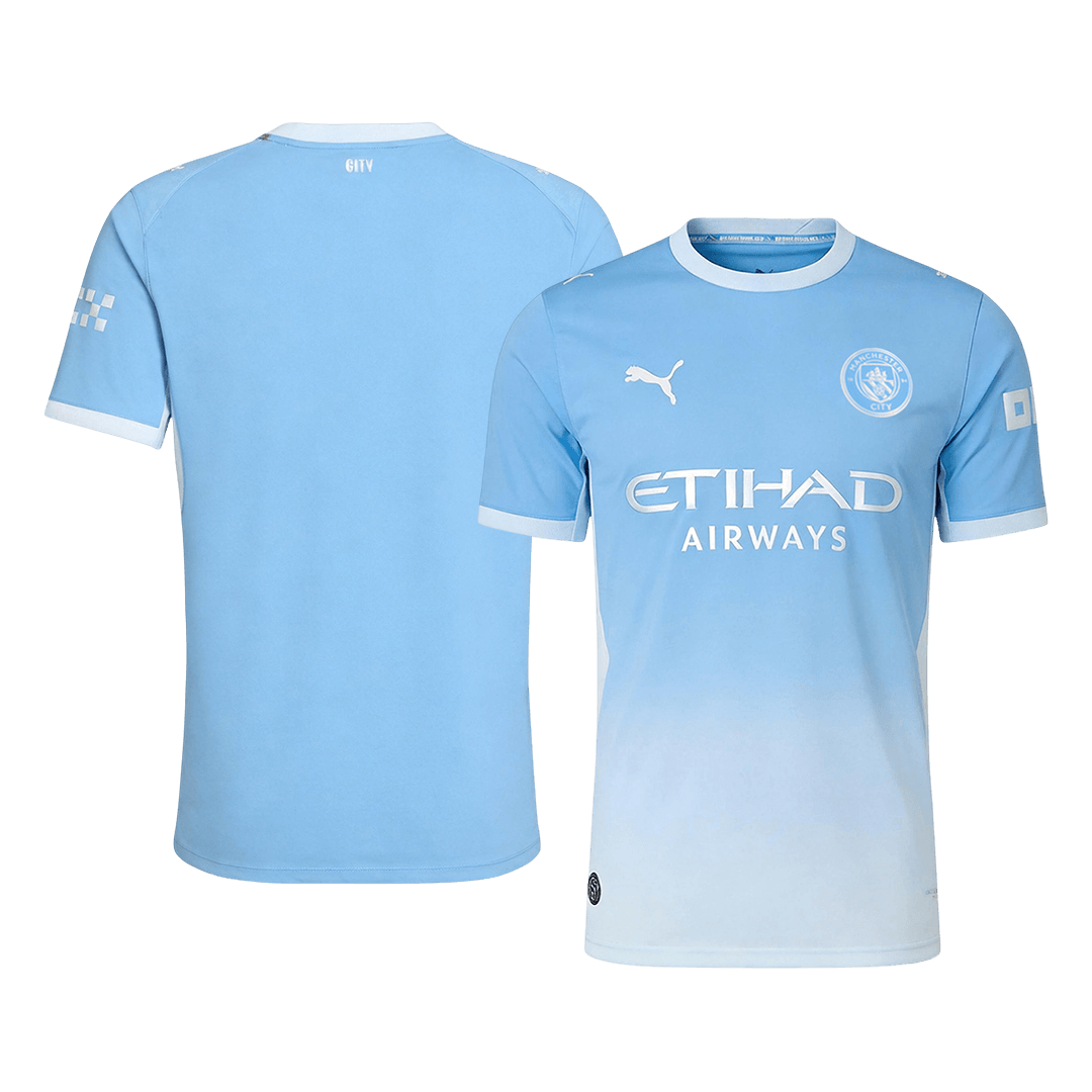 Manchester City Tröja 2026/27 Hemma Autentisk Blå-2