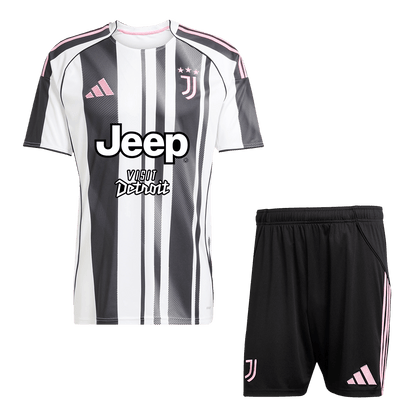Juventus Tröja Hemmaställ 2025/26 Svart & Vitt