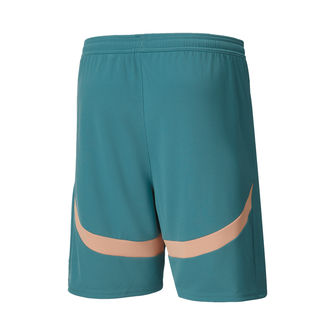 Manchester City Shorts 2024/25 Fourth Away Blå - UCL-9