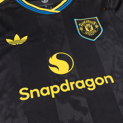 Manchester United Tröja 2025/26 Tredje Svart Dam-6