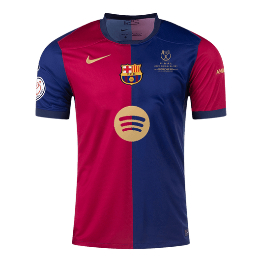 Barcelona Tröja 2024/25 Hemma Röd & Blå Final