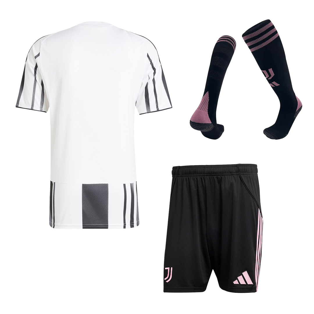 Juventus Tröja Hemmaställ 2025/26 Svart & Vitt