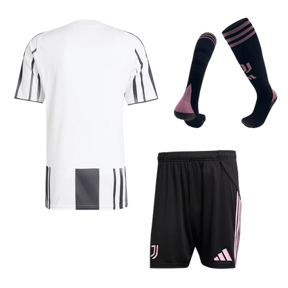 Juventus Tröja Hemmaställ 2025/26 Svart & Vitt-16