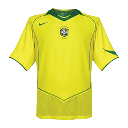 Brasilien Hemmatröja 2004 Retro Tröja
 Gul