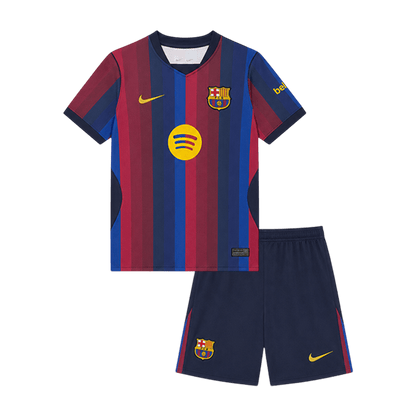 Barcelona Tröja 2026/27 Hemma Röd & Blå Barn