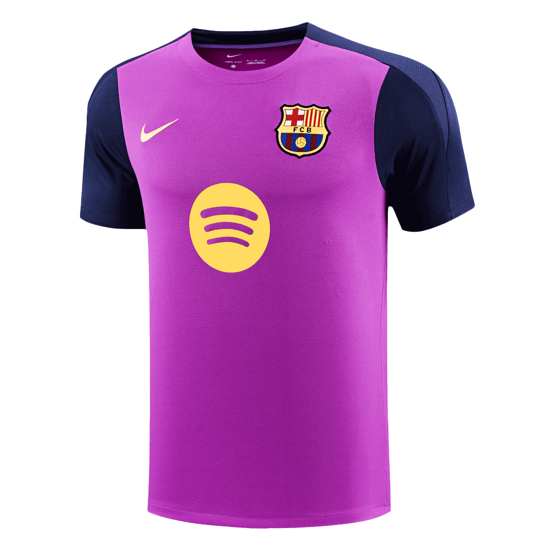 Barcelona Tröja 2025/26 Före match Lila