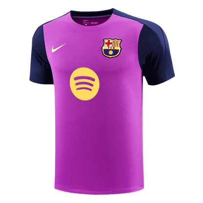 Barcelona Tröja 2025/26 Före match Lila-10