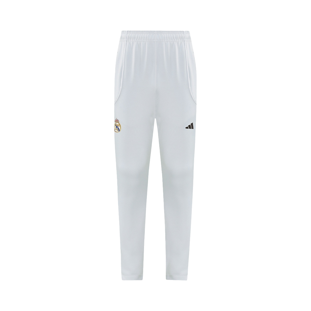 Real Madrid Hemma Träningsset (Jacka+Byxor) 2025/26 Grå