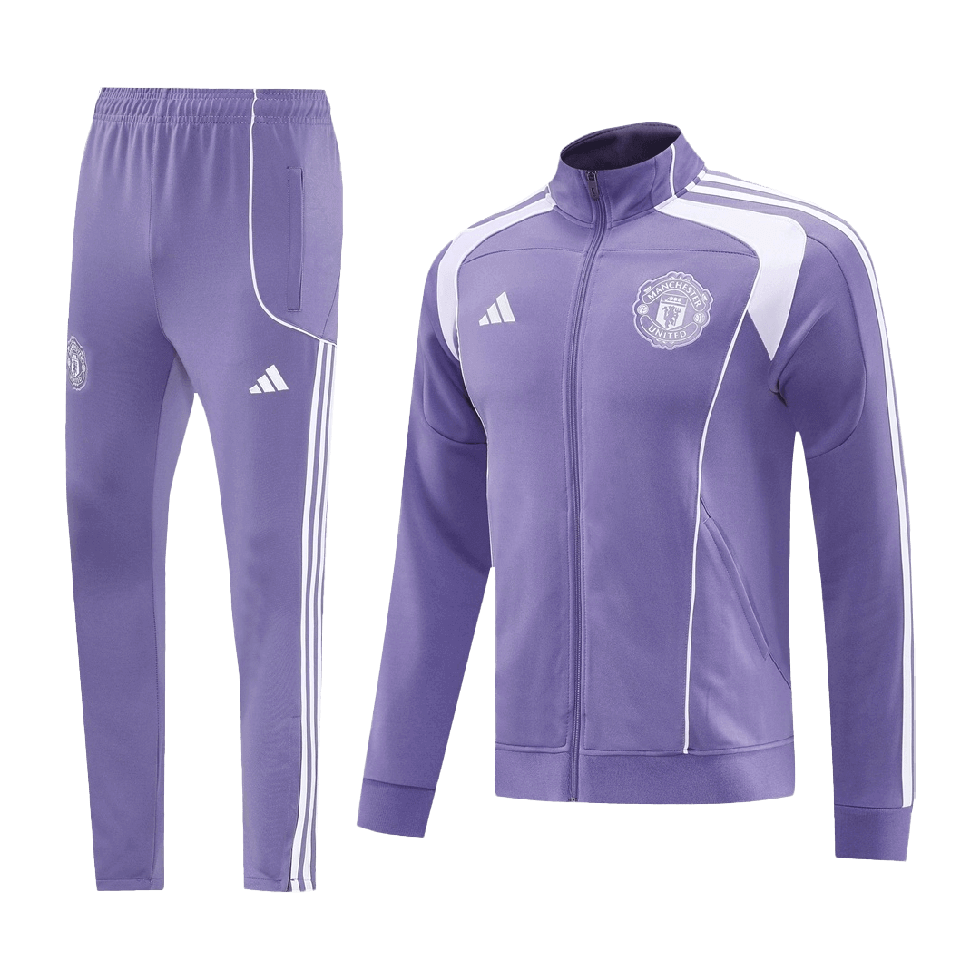Manchester United Träningsset (Jacka+Byxor) 2025/26 Lila-20