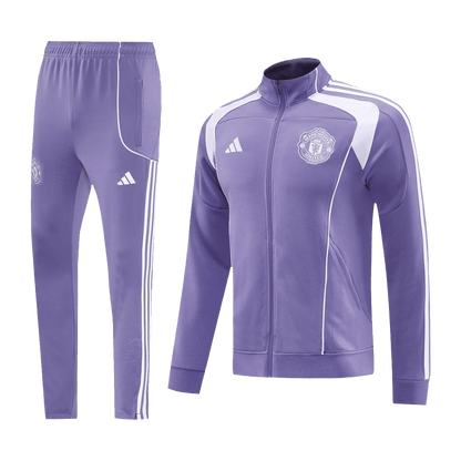 Manchester United Träningsset (Jacka+Byxor) 2025/26 Lila-20