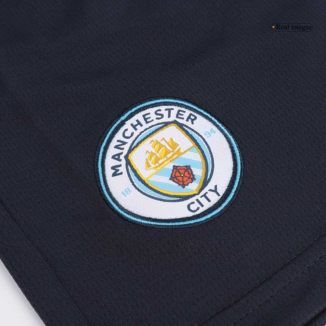 Manchester City Shorts 2024/25 Borta Svart-4