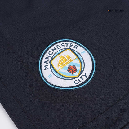 Manchester City Shorts 2024/25 Borta Svart-4