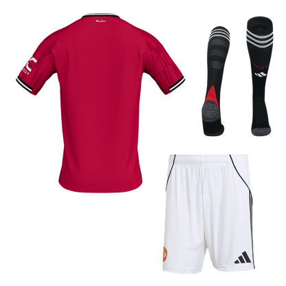 Manchester United Tröja Hemmaställ 2025/26 Röd-14