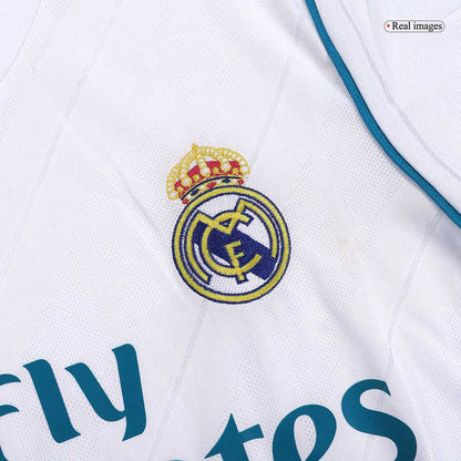 KROOS #8 Real Madrid Hemmatröja 2017/18 Retro Tröja
 Vit-3