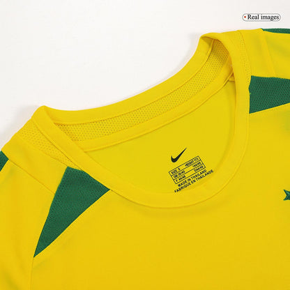 CAFU #2 Brasilien Hemmatröja 2002/03 Retro Tröja
 Gul-7