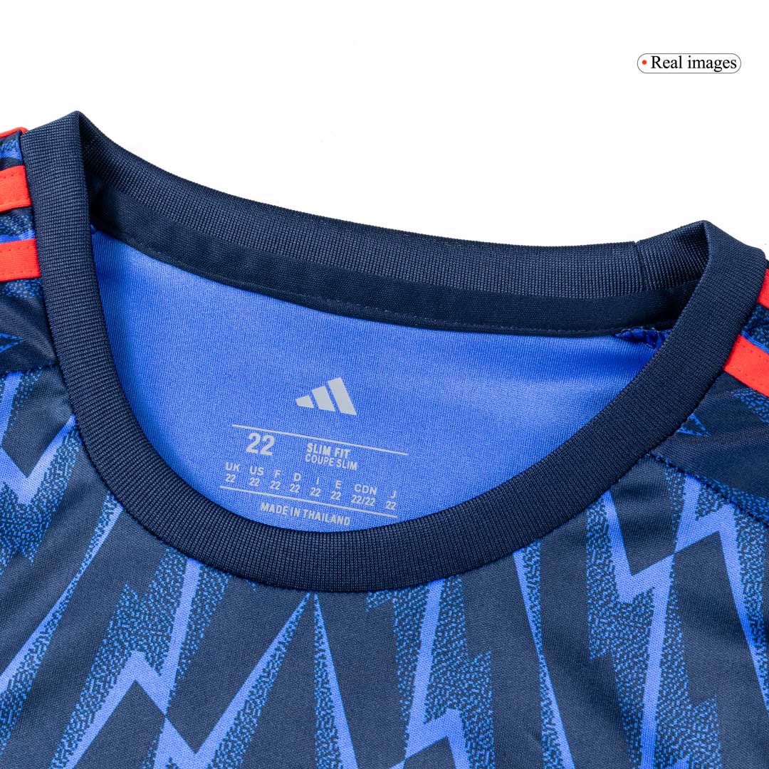 Arsenal Tröja 2025/26 Borta Blå Barn