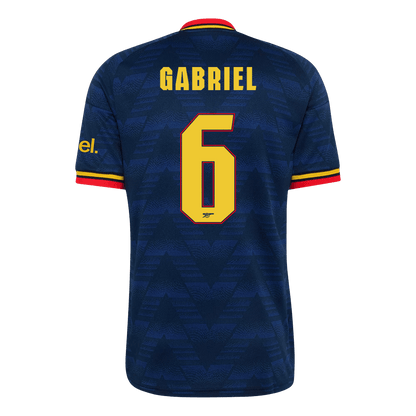 Arsenal Tröja GABRIEL #6 2026/27 Borta Mörkblå - UCL-9
