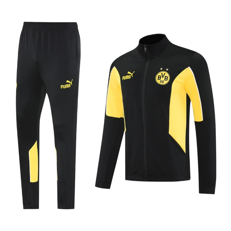 Borussia Dortmund Träningsset (Jacka+Byxor) 2025/26 Gul-19