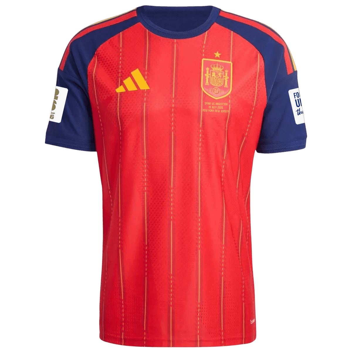 Spanien Tröja 2026 Hemma Premium Röd Final