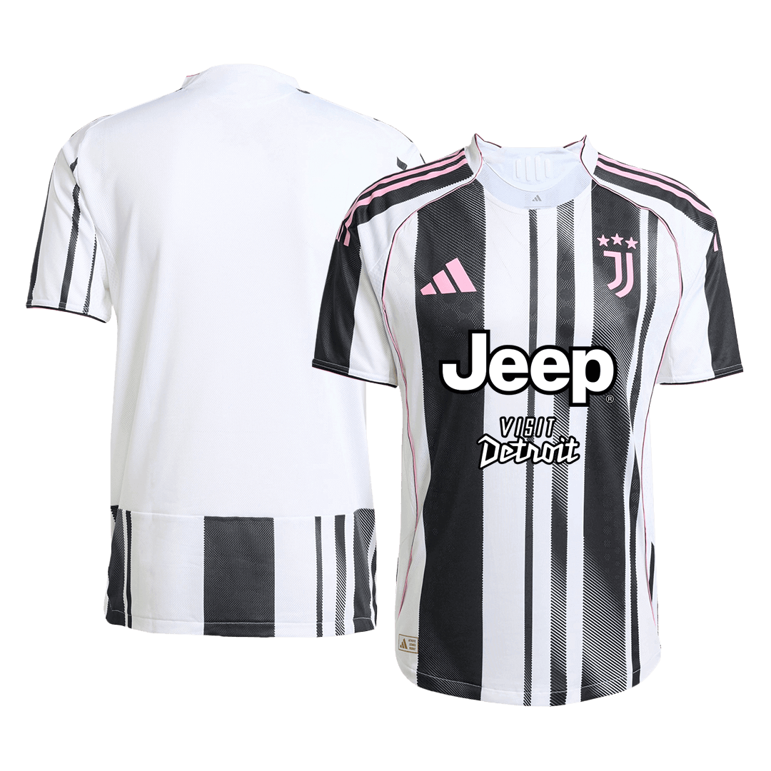 Juventus Tröja 2025/26 Hemma Svart & Vitt-2