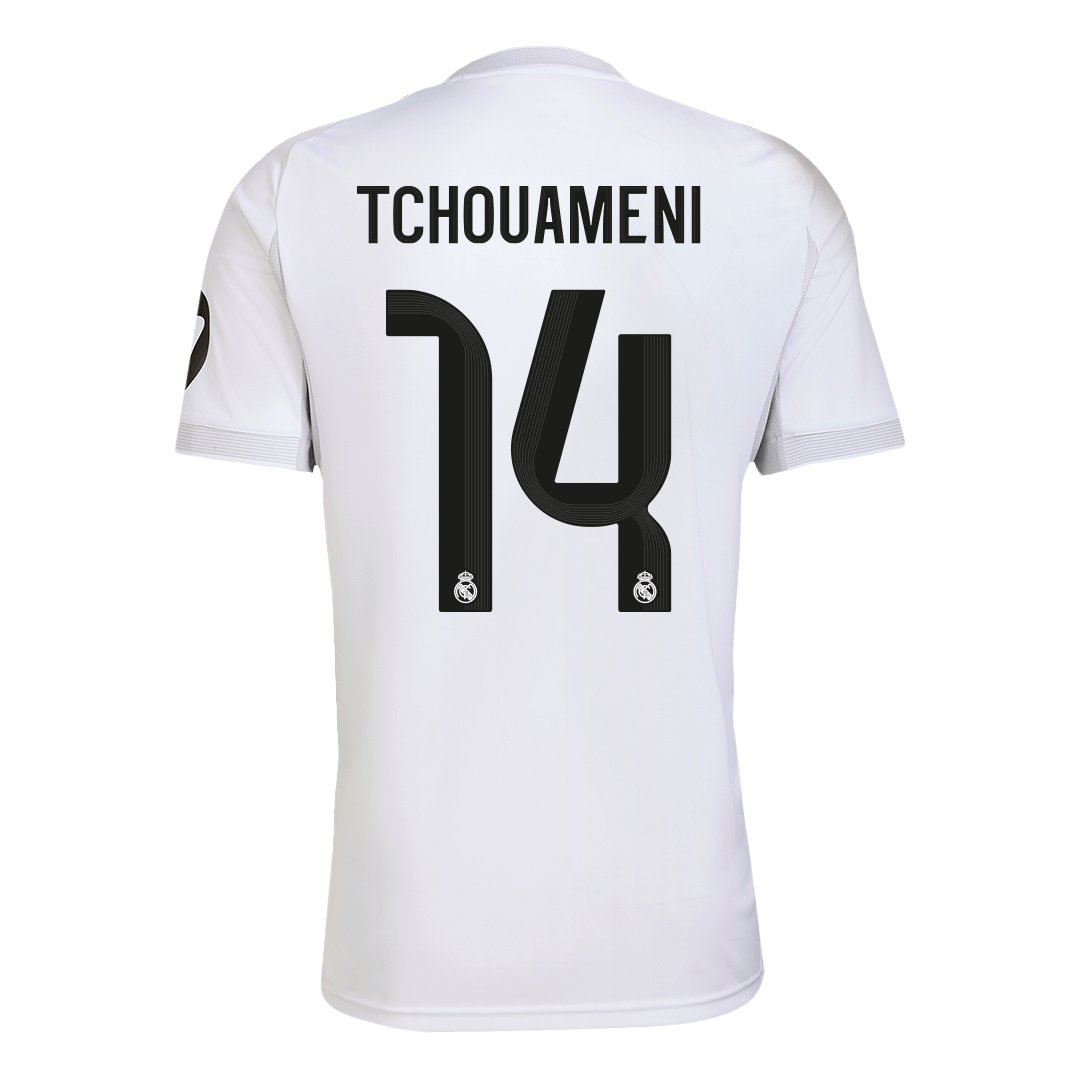 TCHOUAMENI #14 Real Madrid Tröja 2025/26 Hemma Premium Vit