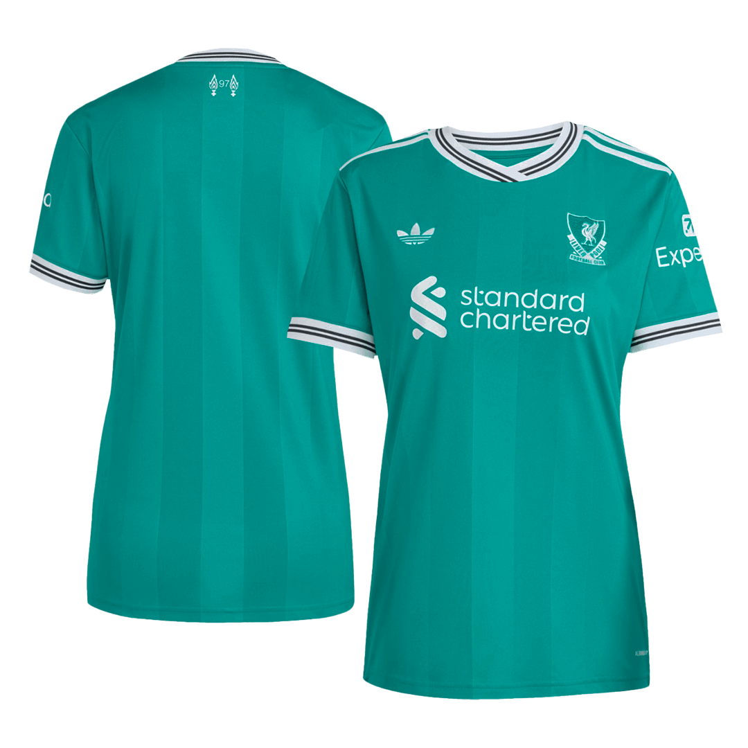 Liverpool Tröja 2025/26 Tredje Grön Dam