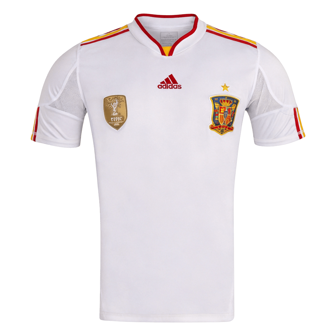 Spanien Bortatröja 2010/12 Retro Tröja
 Vit
