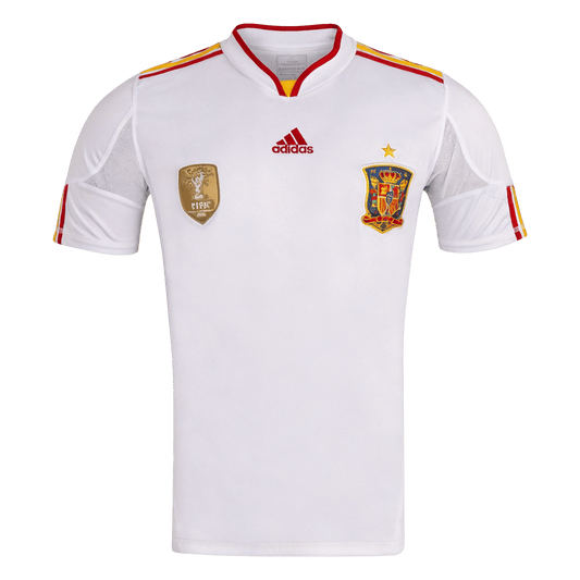 Spanien Bortatröja 2010/12 Retro Tröja
 Vit