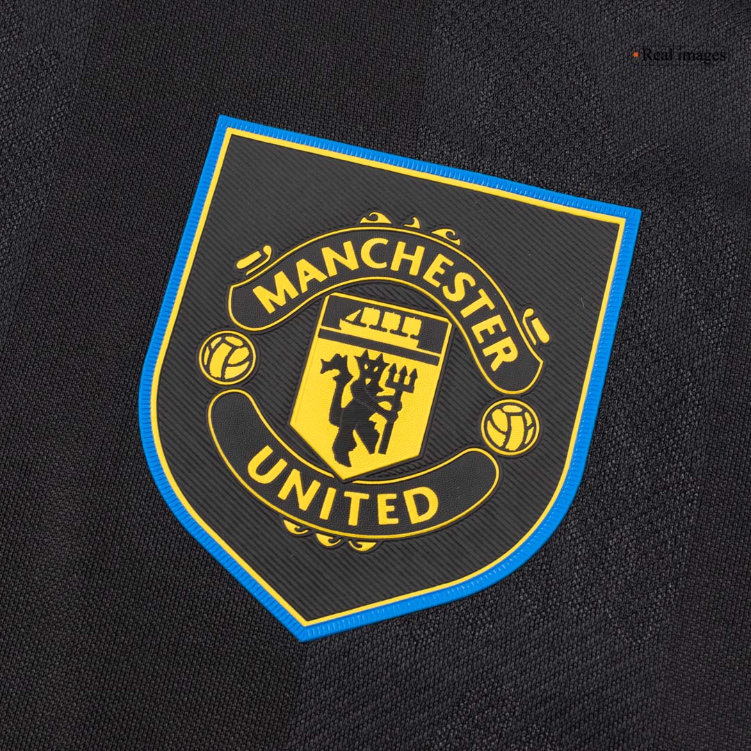 Manchester United Tröja 2025/26 Tredje Svart