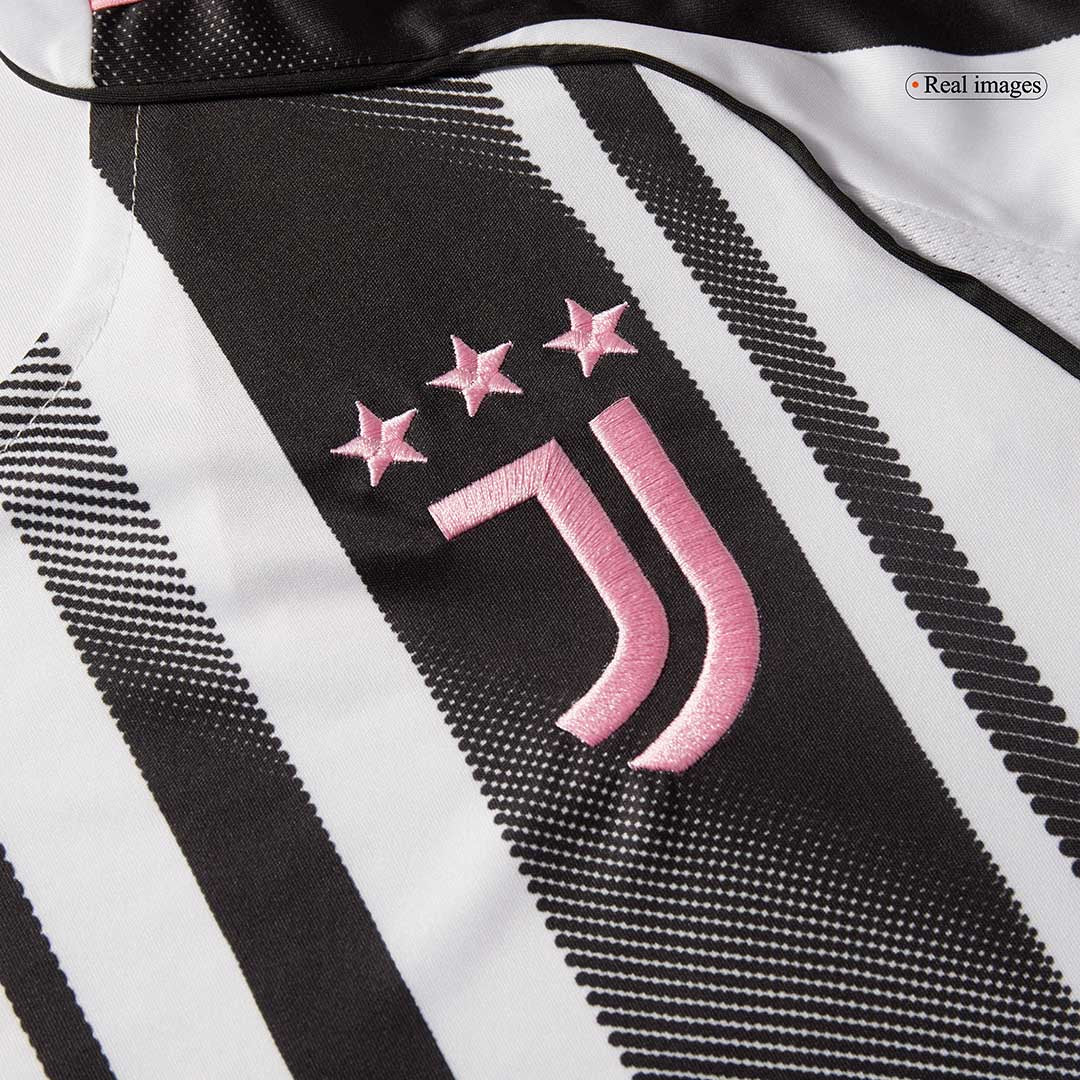 Juventus Tröja Hemmaställ 2025/26 Svart & Vitt-11