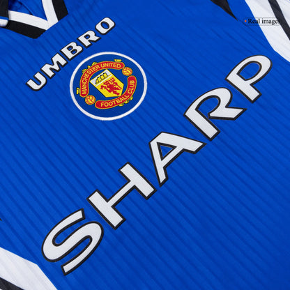 Manchester United Tredjetröja 1996/97 Retro Tröja
 Blå-4
