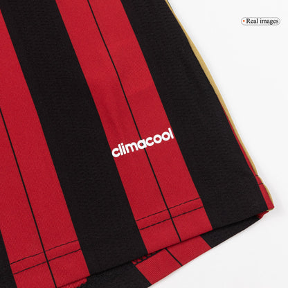 AC Milan Hemmatröja 2013/14 Retro Tröja
 Röd & Svart-2
