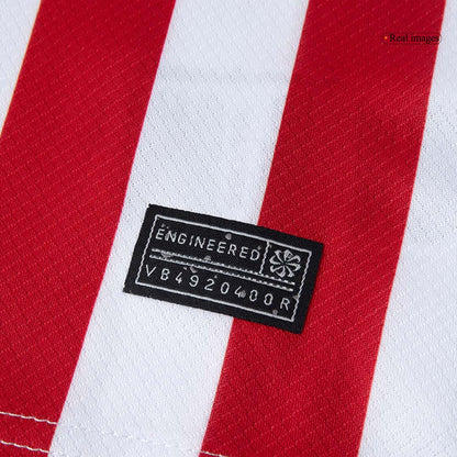 Atletico Madrid Tröja 2025/26 Hemmaställ Röd & Vit Barn-6