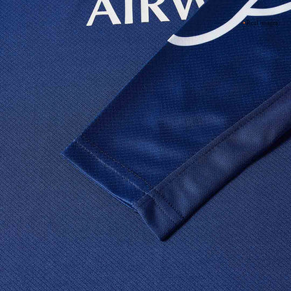 PSG Tröja 2024/25 Fourth Away Långärmad Mörkblå-3
