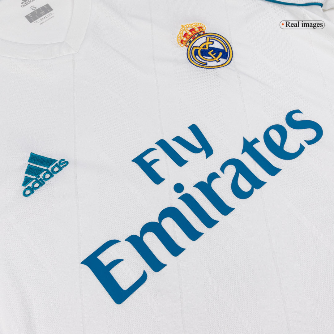 Real Madrid Hemmatröja 2017/18 Retro Tröja
 Vit