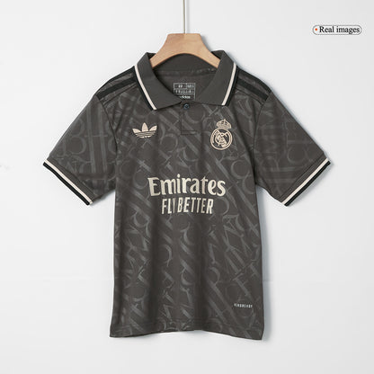 Real Madrid Tröja 2024/25 Tredje Grå Barn-16