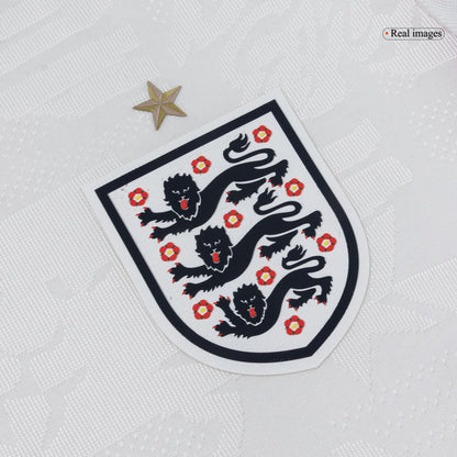 England Tröja 2026 Hemma Långärmad Vit-5