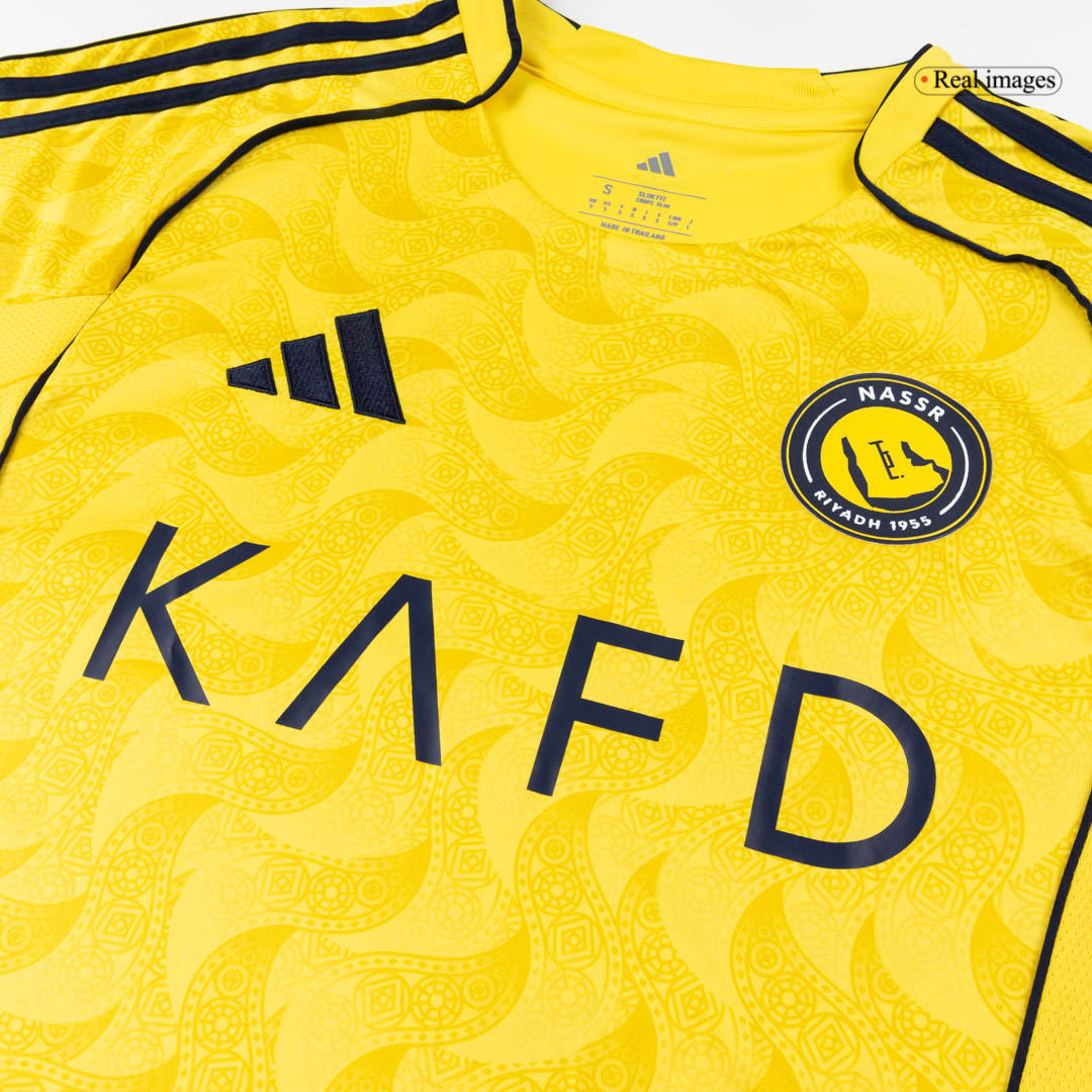 Al Nassr Tröja 2025/26 Hemma Gul-5